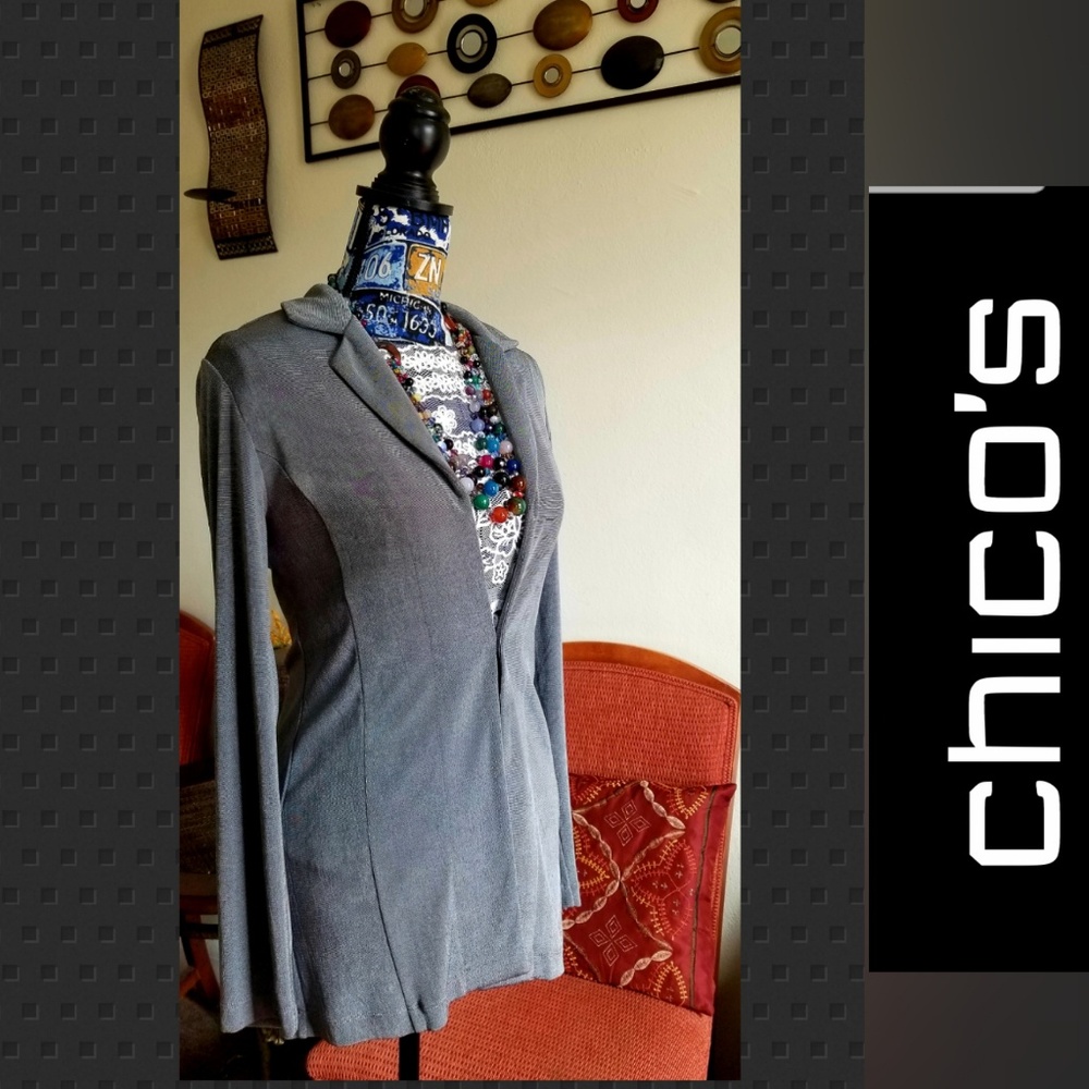 Super classy Chico's Travellers collection suit